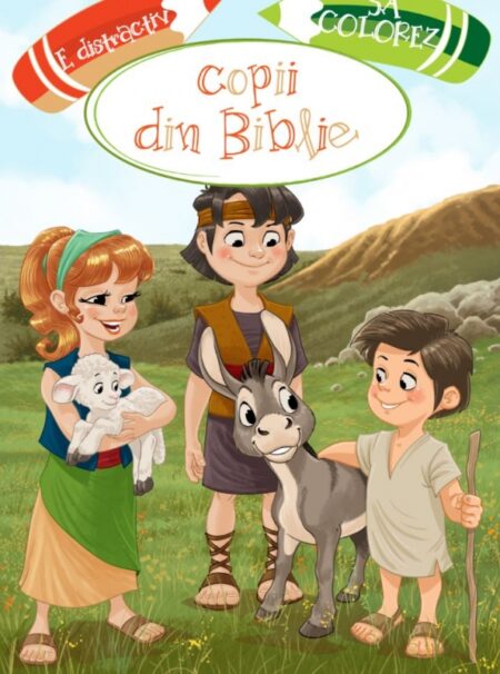 E distractiv să colorez copii din Biblie